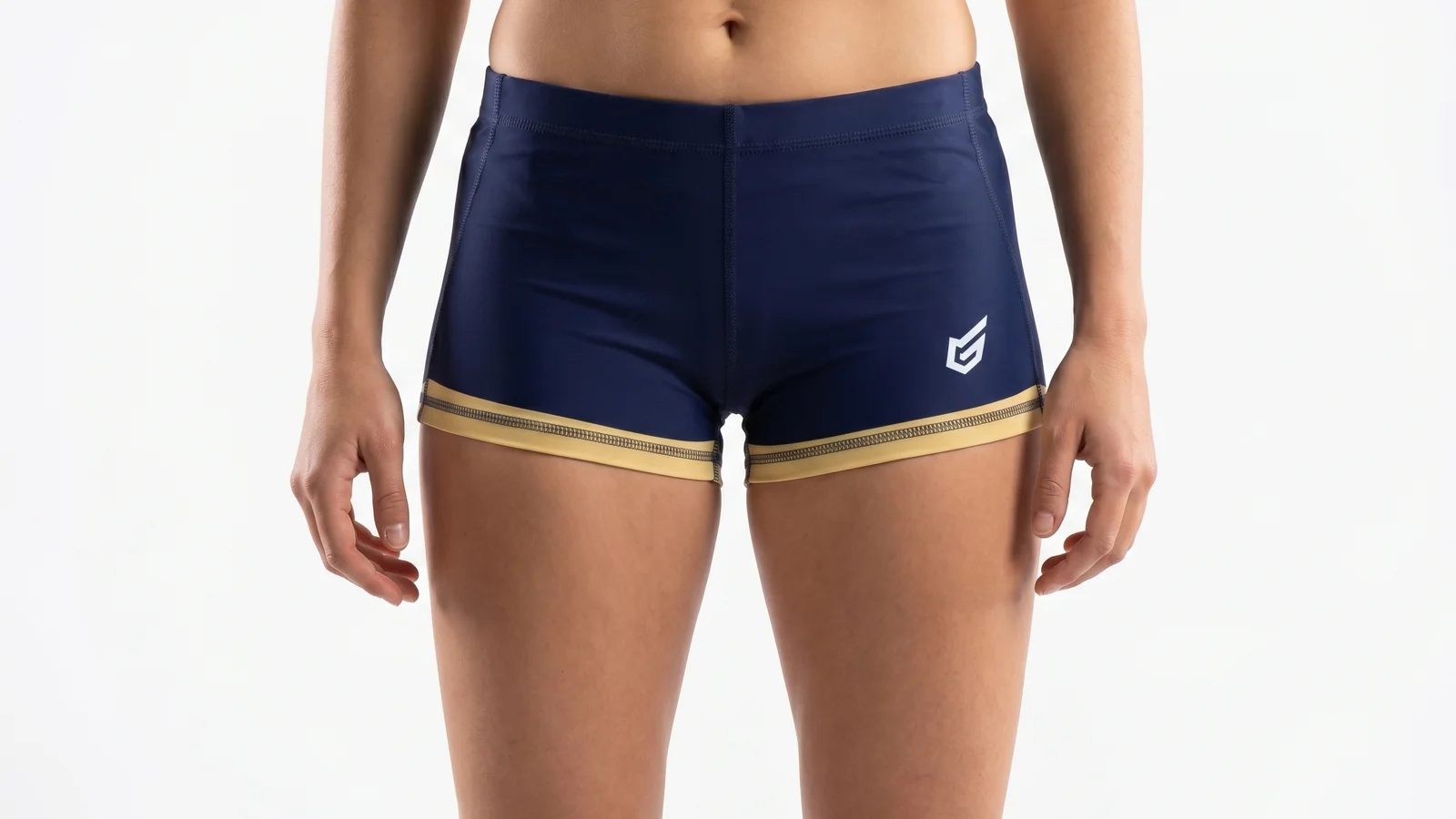 Short moulant femme BSD, vue de face