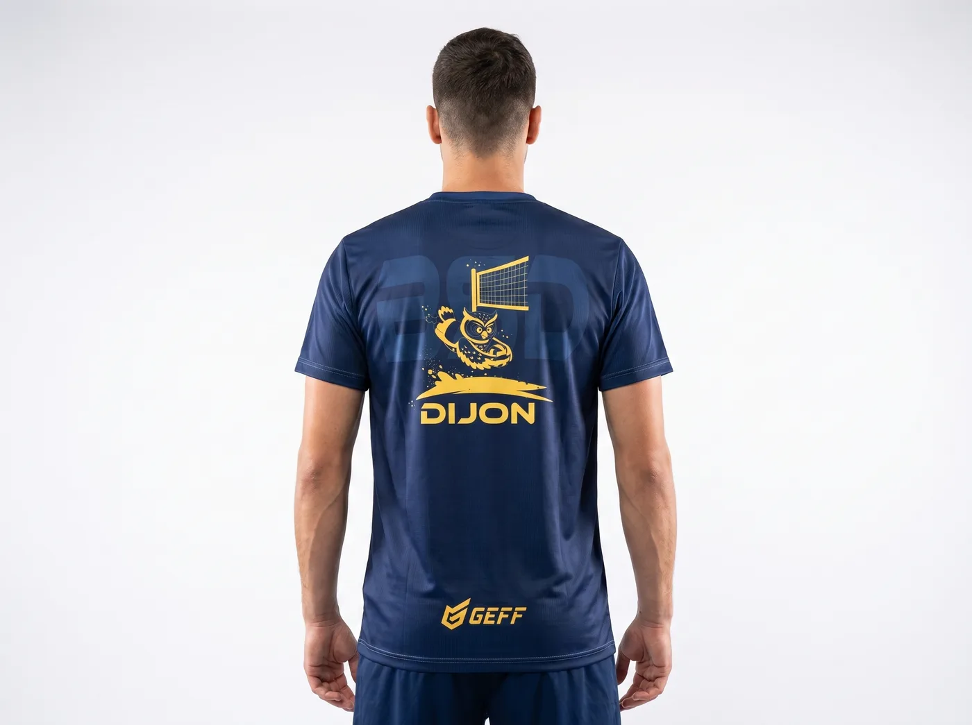 T-shirt d'entraînement BSD, graphisme au dos