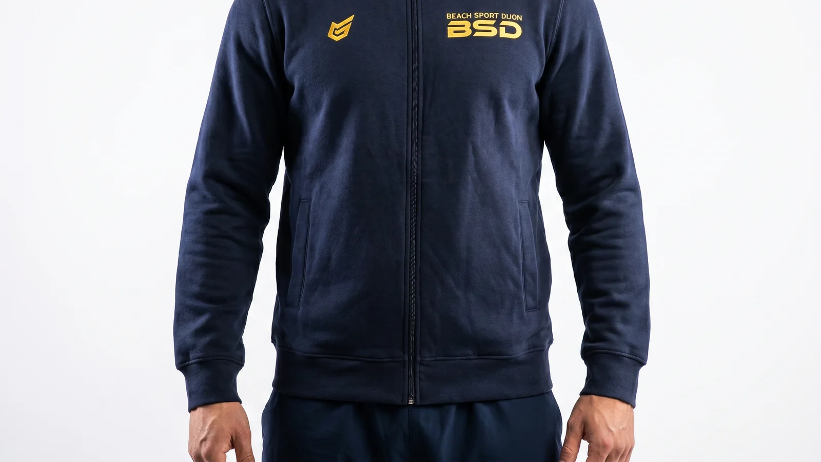 Veste zippée BSD marine